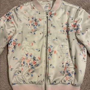 Girls Floral Jacket